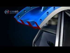 Double Eccentric butterfly valve DTDX