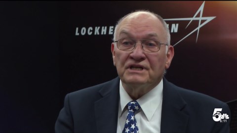 A flag from the Challenger Space Shuttle disaster in 1986 finds a new home in Colorado Springs