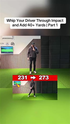 Whip Your Driver Through Impact for 40 Extra Yards