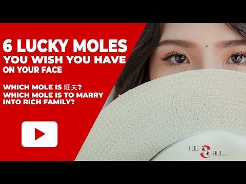 Lucky Moles Position On Your Face | Facial Mole Reading Physiognomy