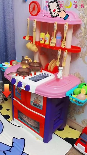 Children’s kitchen toys to exercise children’s hands-on ability #toy #goodthing #fyp #foryou #learnontiktok