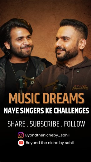 Sahil Arora on Instagram: "HAR SINGER YEH PHASE JEETA HAI… PAR BOLTA KOI NAHI 💔🎤 Sabko lagta hai singing = fame ✨ Par shuruat mein sirf loneliness, rejection aur silence hota hai. 📩 Din ke 300 messages 💬 Reply = almost zero 🚫 Na background 🚫 Na guide 🚫 Na value Bas ek sapna… aur roz khud se ladna. Kis se milna hai, kaise gaane bante hain, yeh sab struggle hi sikhata hai 🎼 Kuch log mile jo yaad reh gaye, kuch mile jo tod gaye… par rukna kabhi option nahi tha 💔➡️🔥 👉 Agar aaj tum ignore 