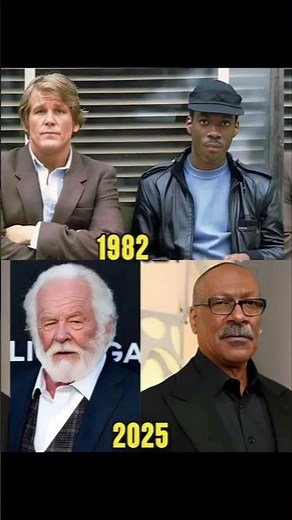 🎥 ... Nick Nolte and Eddie Murphy,in 48 Hrs. (1982) and today! 📸