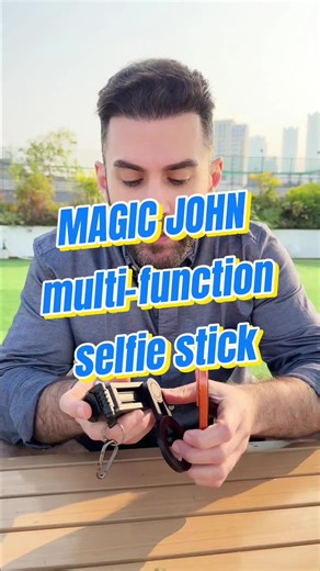 If you love traveling, taking selfies, or filming vlogs, this stick makes it so easy to capture amazing moments.#foryoupage❤️❤️ #MAGICJOHN #tiktokmademebuyit #selfiestick