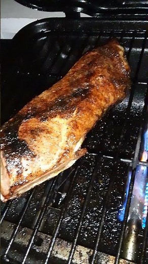 Solo Cooking: Grilled Lamb Breast
