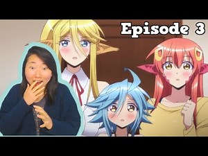 Triple the Action!!! Monster Musume no Iru Nichijou Episode 3 Live Reactions & Discussions!