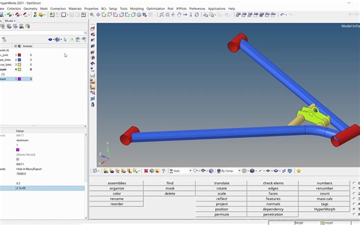 Size Optimization using Hypermesh [Optistruct Tutorial]