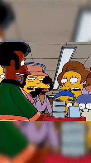 | The Simpsons | APU and the MYSTERY CAN! 🥫😂 | #shortsviral #humor #simpsonsba #shorts #thesimpsons
