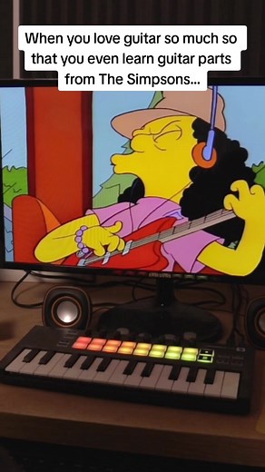 Learning Guitar Parts from The Simpsons | Guitar Solo