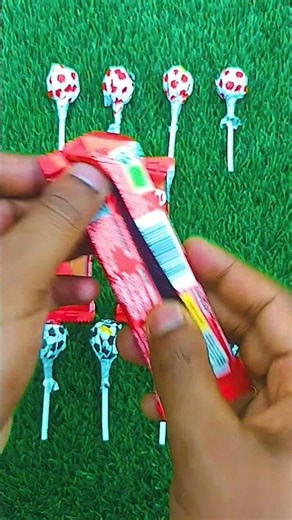 Satisfying Video Asmr Opening Colorful Lollipop and Sweet Chololate with Cutting Candy Asmr”