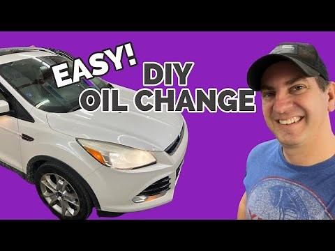 How To Change Oil in Ford Escape With 2.0L Ecoboost