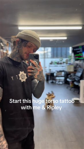 Amazing Torso Tattoo Design Journey