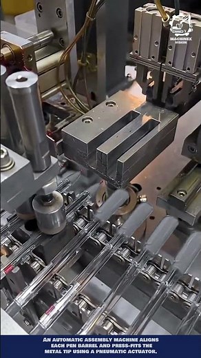 Pen Components Assembling Machine Innovation for Mass Production Efficiency