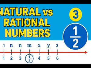 Understanding Natural and Rational Numbers with Examples