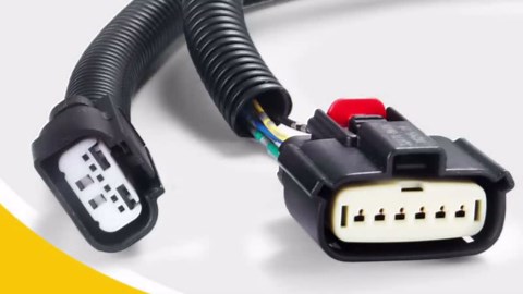 Rear View Back Up Camera Wiring Harness Compatible with 2013-2016 Ford F250 F350 F450 F550 Super Duty Trucks