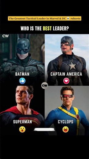 The Greatest Tactical Leader in Marvel & DC 💀 #shorts