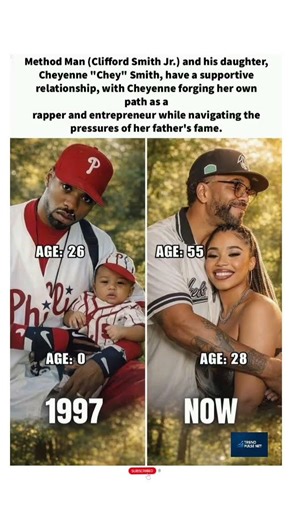 Method Man & Daughter Cheyenne Smith: A Family of Talent 🎤💖#fyp