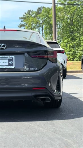 Sleek lines. Fierce presence. Zero compromises. 💯 The L/Certified Lexus RC isn't built for the ordinary — and neither are you. From the first glance to the last mile, this coupe hits different every single time. #lexus #luxury #atlanta #ga #georgia