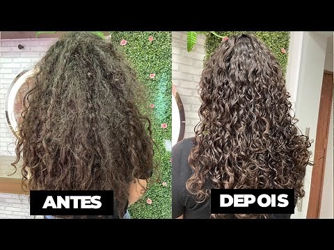 Botox em cabelo cacheado SEM ALISAR