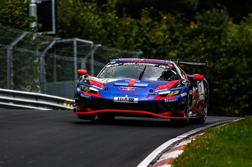 Verstappen wins on NLS GT3 debut at the Nordschleife