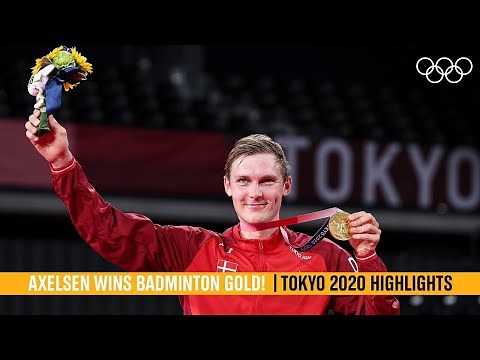Axelsen beats Chen Long to win gold! 🏸| #Tokyo2020 Highlights