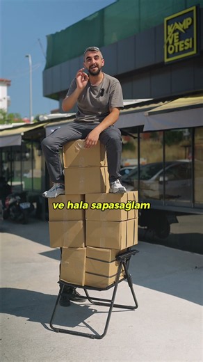 KVOX STEPP ULTRA DAYANIKLI KATLANABİLİR KAMP SANDALYESİ
