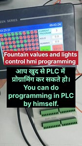 6.2K views · 69 reactions | Fountain values and lights control hmi...