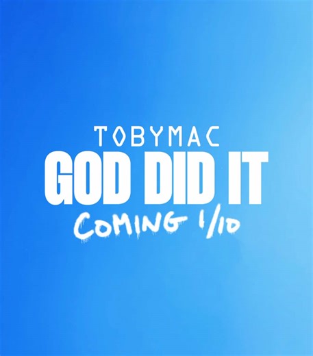 New year; new music #tobymac #christianmusic #goddidit