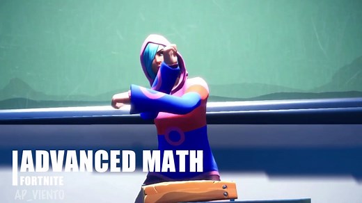 高度な数学をテーマにしたフォートナイトのエモート