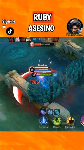 👉RUBY ONE SHOT!🔥Best build y emblemas/ Mobile legends 2026/ #mobilelegends #mlbb