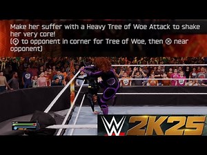 Make her suffer with a Heavy Tree of Woe Attack to shake her very core