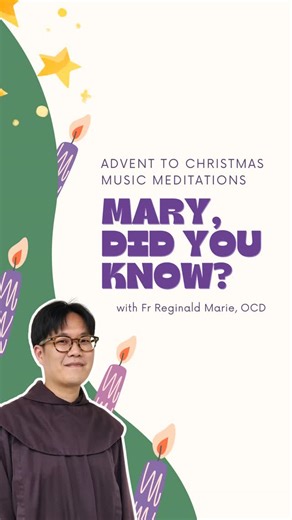 Archdiocese of Singapore on Instagram: "Like the song “Mary, Did You Know”, sometimes we might wonder how much Mary knew before she said her yes to God. May we learn from Mary how to trust God and respond to Him courageously, even if we do not know the full picture. 📹 Watch the full episode: https://buff.ly/BiZXU3d 🔊 Listen to it on Spotify: https://buff.ly/9dTRyCD"