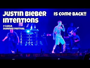 Justin Bieber Intentions - Live @ Summer Festival Lucca 31 Luglio 2022 - Italy - LSF2022