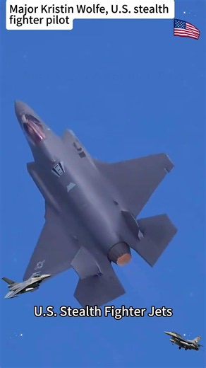 Major Kristin Wolfe, U.S. stealth fighter pilot. #pilot #f35 #femalepilot #usaf #america #usa