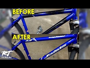 How To Remove Spray Paint From A Bike Frame