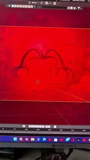 Stranger Things Webseries CGI Scene Recreation in Blender 3D