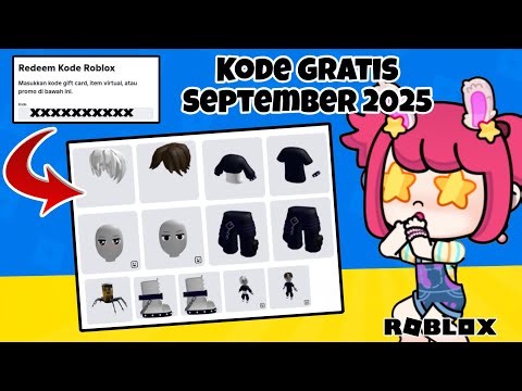 CARA REEDEM KODE GRATIS ROBLOX BULAN SEPTEMBER 2025
