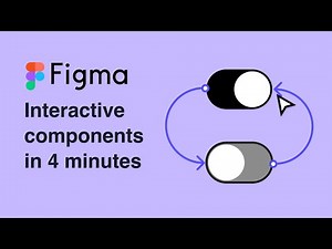 Figma Tutorial: Interactive components prototype [ in 4 minutes ]