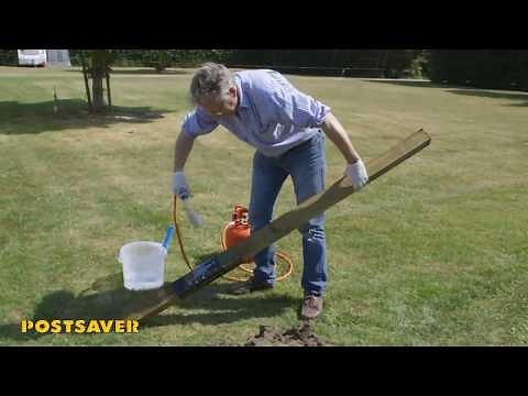 Postsaver Sleeve Application and Post Installation | Fence Armor