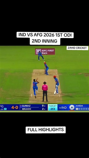 PART 2 | IND VS AFG 2026 1ST ODI 2ND INNING FULL SHORT HIGHLIGHTS . . . #indvsafg #2026 #1stodi #matchhighlights #viral