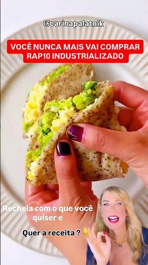 THIS WRAP WILL BECOME YOUR FAVORITE RECIPE! GLUTEN-FREE AND LACTOSE-FREE! CARINA PALATNIK