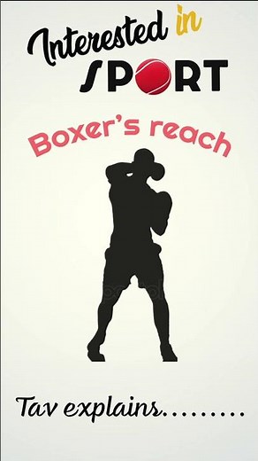 How is a boxer's reach measured?