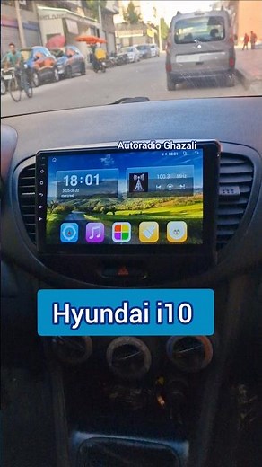 Hyundai i10 Installation Autoradio Android Camera De Recul