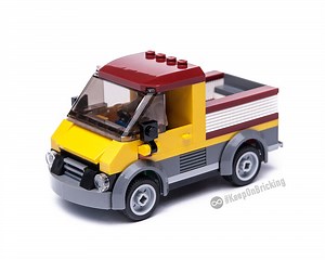 LEGO MOC-17396 60150 pickup truck (City 2018)
