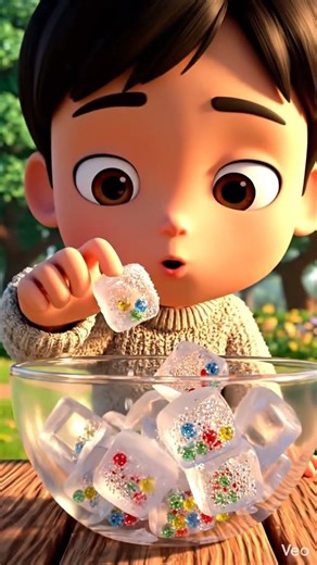 What Was Frozen Inside This Ice Cube? ❄️ | Relaxing Naro ASMR