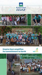 18K views · 74 reactions | Seventeen UN SDG goals, one shared vision: a greener Earth. Step into Empire East's 2023 People and Planet initiatives, aligned with the dreams of its employees aimed at making a life-long impact. See how we turn this transformative vision into reality! #EmpireEast #GoForGoals #MeGREEN  | Empire East | Facebook
