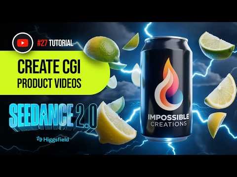 How To Create a Dynamic Product CGI Video in Minutes