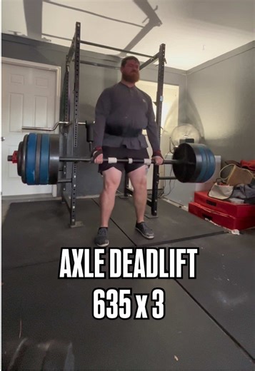 Competition bound 🫡 the axle is UNFORGIVING - - www.harvestingstrength.com - - #powerlifting #strongman #bodybuilding #squat #benchpress