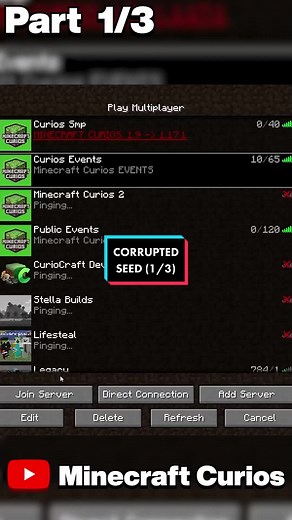 Minecraft Curios: Trapped in Corrupted Seed! (Part 1/3)