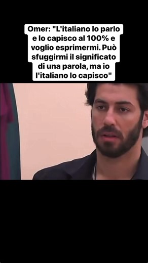 82K views · 843 reactions | Omer: "L'italiano lo parlo e lo capisco...